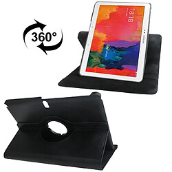 Wewoo Housse Étui noir pour Samsung Galaxy Tab Pro 10.1 / T520 360 degrés Rotatif Litchi Texture en cuir avec support de visualisation 2-angle