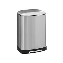 Five Simply Smart Poubelle 50 l inox Ariane en métal - FIVE