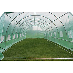 Acheter Habitat Et Jardin SERRE TUNNEL DE JARDIN ALTHEA - 24M² - 8 X 3 X 2 M