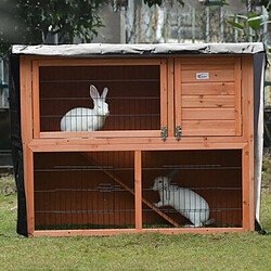 Avis Universal Couvercle de pluie de lapin pour couvert de papier peint de lapin pour couvrir la chambre d'animaux domestiques furet cage