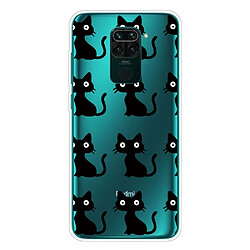 Coque en TPU impression de motifs chats pour votre Xiaomi Redmi Note 9