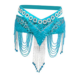 Acheter Ceinture De Danse Du Ventre Ceinture Bleu Ciel