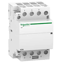 contacteur acti9 - ict - 40a - 3no - 230-240vca - schneider electric a9c20843