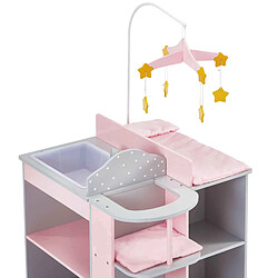 Acheter Olivia'S Little World Table à langer poupon poupée Polka Dots Princess rangement bois jeux TD-0203AG