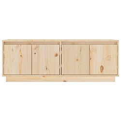 Acheter vidaXL Meuble TV 110x34x40 cm Bois de pin massif