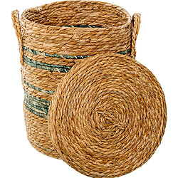 Lot de paniers Alexandra House Living 03839 Marron Bois Rotin Fibre naturelle (6 Unités)