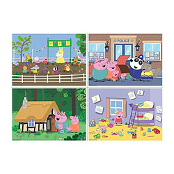 Educa Borras MULTI 4 JUNIOR PEPPA PIG - 4 puzzles progressifs