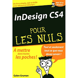 InDesign CS4 pour les nuls - Occasion