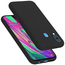 Cadorabo Coque Samsung Galaxy A40 Etui en Noir