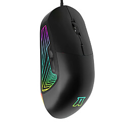 Muvit Akuma Souris Gamer Filaire Otaku M02 7200DPI RGB 6 Boutons avec Capteur Optique Noir