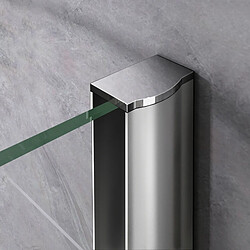 Acheter Cabine de douche 1/4 de rond 90x90x197cm porte de douche pivotante et pliante en verre anticalcaire