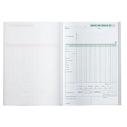 Cahier de note de frais Manifold Exacompta 21 x 19,7 cm 50 pages double exemplaires