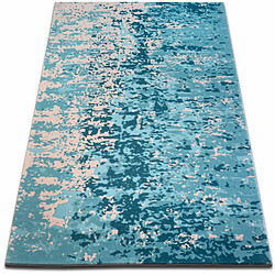 RUGSX Tapis ACRYLIQUE BEYAZIT 1797 Bleu 80x150 cm