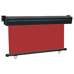 Avis Maison Chic Auvent latéral de balcon | Store extérieur | Auvent solaire 140x250 cm Rouge -GKD37343