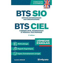 BTS SIO, services informatiques aux organisations, BTS CIEL, cybersécurité, informatique et réseaux, électronique : l'épreuve d'anglais