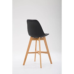 Acheter Non Tabouret de bar Cannes simili cuir Natura