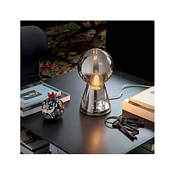 Ideal Lux Lampe de table Birillo Gris fumé 1 ampoule 39cm