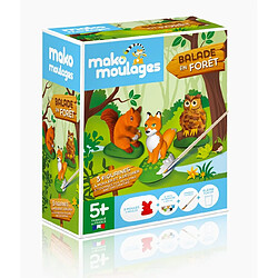 Mako Creations Mako moulage Balade en foret 3 moules