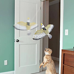 Jouets Électriques Pour Oiseaux Pour Chats, Jouets Interactifs Pour Chatons Pour Chats À Jouer Seuls Et À Faire De L'Exercice, Jouets Sonores En Forme D'aigle Volant/perroquet