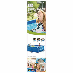 INTEX Piscine Rectangular Frame 300 x 200 x 75 cm 28272NP pas cher