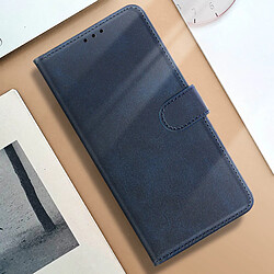 Avizar Étui pour HTC U23 Pro Clapet Portefeuille Fonction Stand Sleek Cover Bleu Nuit pas cher