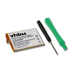 vhbw Batterie compatible avec Apple iPod Touch 4th Generation, A1367 lecteur de musique MP3 (930mAh, 3,7V, Li-polymère)