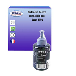 Bouteille encre compatible avec Epson ET-3600, ET-4550, T7741 Noire – T3AZUR