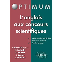 L'anglais aux concours scientifiques