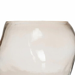 Avis BigBuy Home Vase Taupe Verre 18 x 18 x 14,5 cm