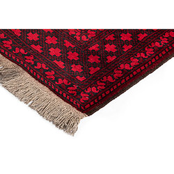 Vidal Tapis de laine 188x103 rouge Afghan