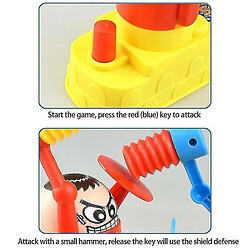 Avis Universal Angry Little Man Attack vs Toy Two Player PK Head Knocker Offensive et défensive Games