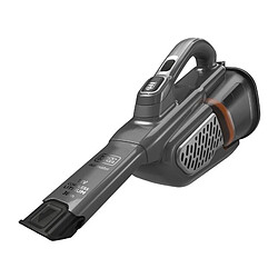 Black & Decker BLACK+DECKER BHHV520JF-QW - Aspirateur a main - Dustbuster Lithium 18V - 2 vitesses - Autonomie 40min - Noir argent Titanium