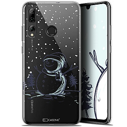 Caseink Coque Pour Huawei P Smart+ / Plus 2019 (6.2 ) [Gel HD Collection Noël 2017 Design Bonhomme de Neige - Souple - Ultra Fin - Imprimé en France]