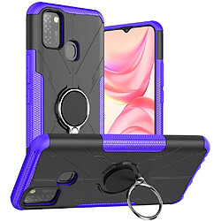 Coque en TPU anti-rayures, anti-chocs avec béquille pour votre Infinix Smart 5 X657/Hot 10 Lite - violet