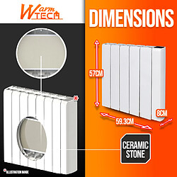 Acheter Radiateur inertie céramique 1500 W - Warm Tech