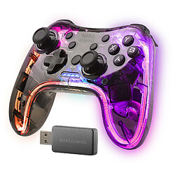 Avis Commande Gaming Sans Fil Mars Gaming MGP24 Transparent