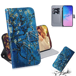 Etui en PU impression de motifs arbre à fleurs pour votre Samsung Galaxy A91/S10 Lite