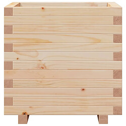 Acheter vidaXL Jardinière 50x50x49,5 cm bois de pin massif