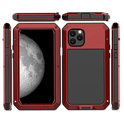 Coque pour iPhone 11 Pro Max Antipoussière pour Sports de Plein Air -Rouge