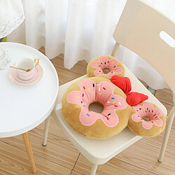 Avis Universal Emulation Donut Coussin Peluche Poupée Peluche Enfant Maison Décoration Chocolat Donut Coussin Chaise Auto Coussin 40 cm | Oreiller de luxe