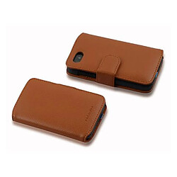 Avis Cadorabo Coque Blackberry Q5 Etui en Brun