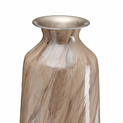 BigBuy Home Vase Beige Fer 28 x 28 x 84 cm