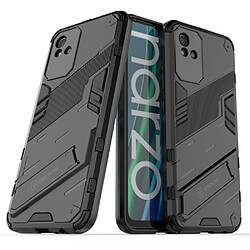 Coque en TPU anti-chocs avec béquille, noir pour votre Realme Narzo 50i