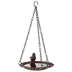 HI Baignoire suspendue pour oiseaux 20,5 cm Marron