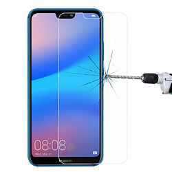 Wewoo Verre trempé pour Huawei P20 Lite 0.26mm 9H Surface Dureté 2.5D Antidéflagrant Film D'écran