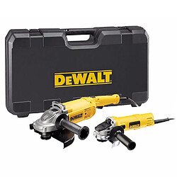 DeWALT DWE494TWIN Meuleuse Ø 125 mm 900W DWE4157 Ø 230 mm 2200W DWE494