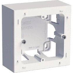 Schneider Electric socle saillie 1 poste - blanc - schneider odace styl