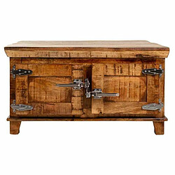 Table Basse Alexandra House Living Marron Bois 85 x 45 x 85 cm