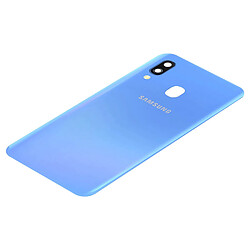 Avis Avizar Cache batterie Samsung Galaxy A40 Façade arrière de remplacement bleu