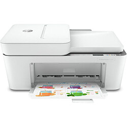 HP DeskJet Imprimante Tout-en-un HP 4120e, Couleur, Imprimante pour Domicile, Impression, copie, numérisation, envoi de télécopie mobile, HP+; Éligibilité HP Instant Ink; Numériser vers PDF